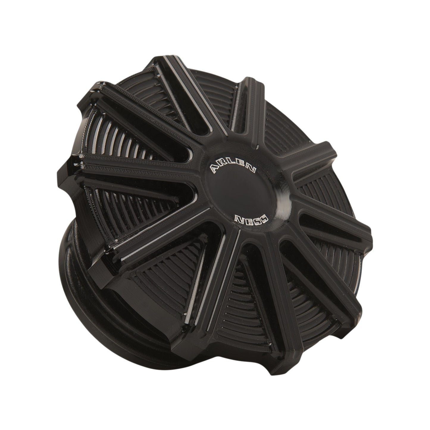 ARLEN NESS - VENTED GAS CAP - 10 GAUGE - BLACK