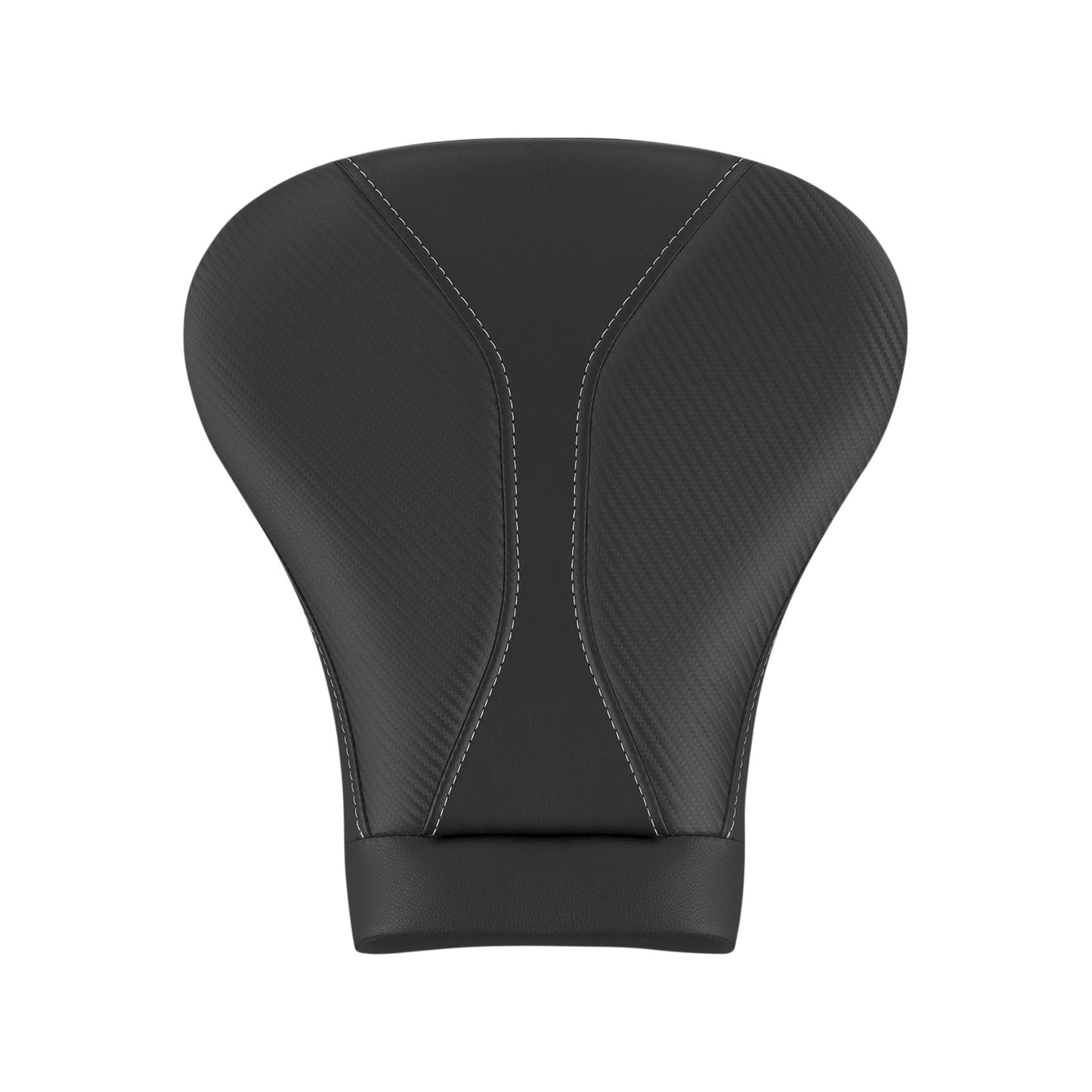 SADDLEMEN - DOMINATOR PILLION PAD - TOURING - BLACK W/ GRAY STITCHING - FL '08-'25