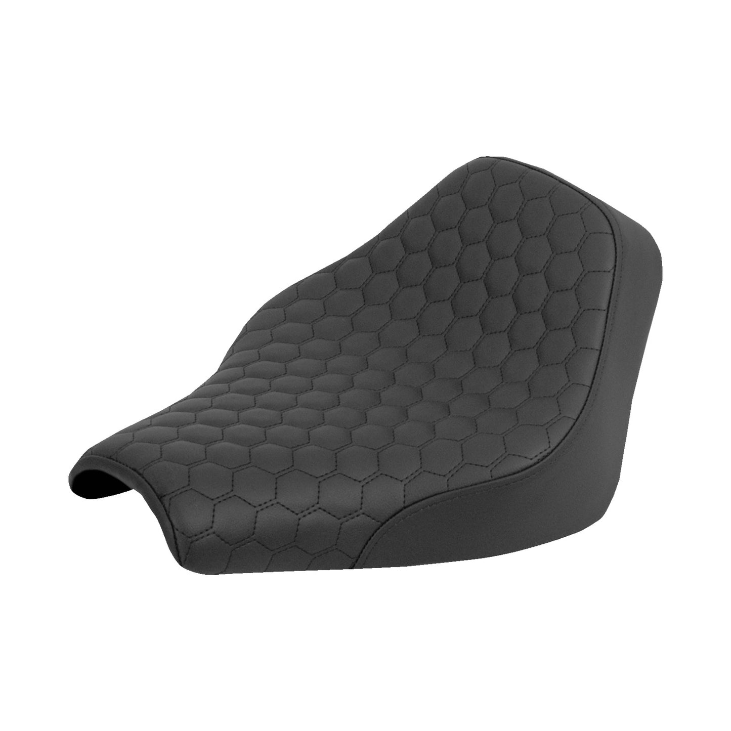 SADDLEMEN - RENEGADE(TM) SOLO SEAT - HONEYCOMB - BLACK STITCH - FXST/FXBB '18-'25