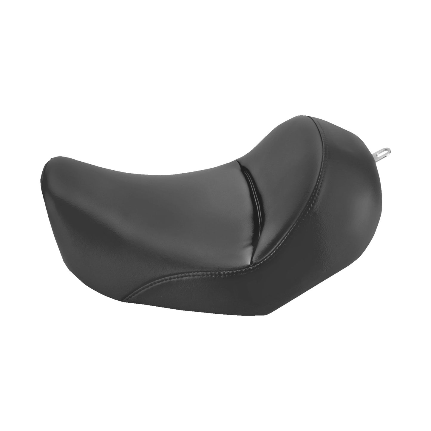 SADDLEMEN - HEELS DOWN SOLO SEAT - WITHOUT BACKREST - PLAIN - BLACK - DYNA