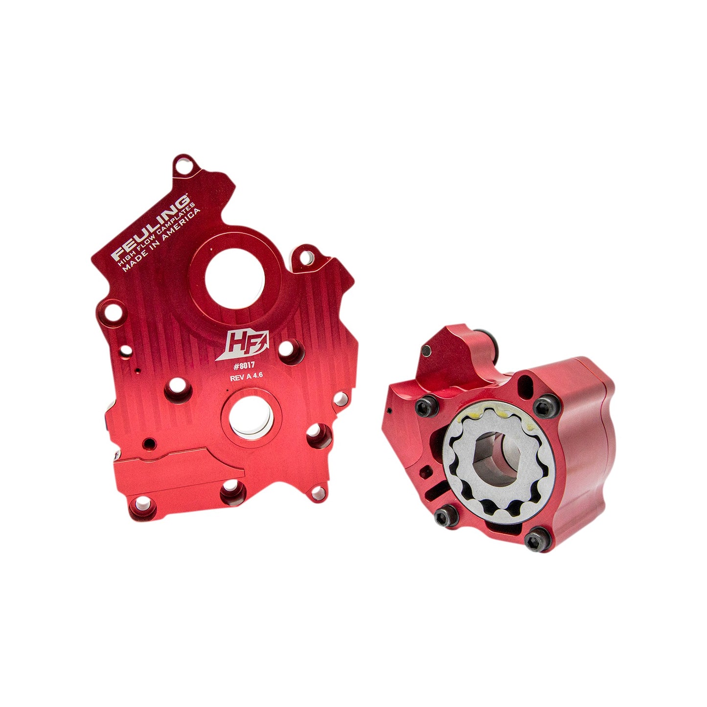 FEULING PARTS - RACE SERIES OIL PUMP WITH PLATE - OIL COOLED MOTORS - '17-'24 M8