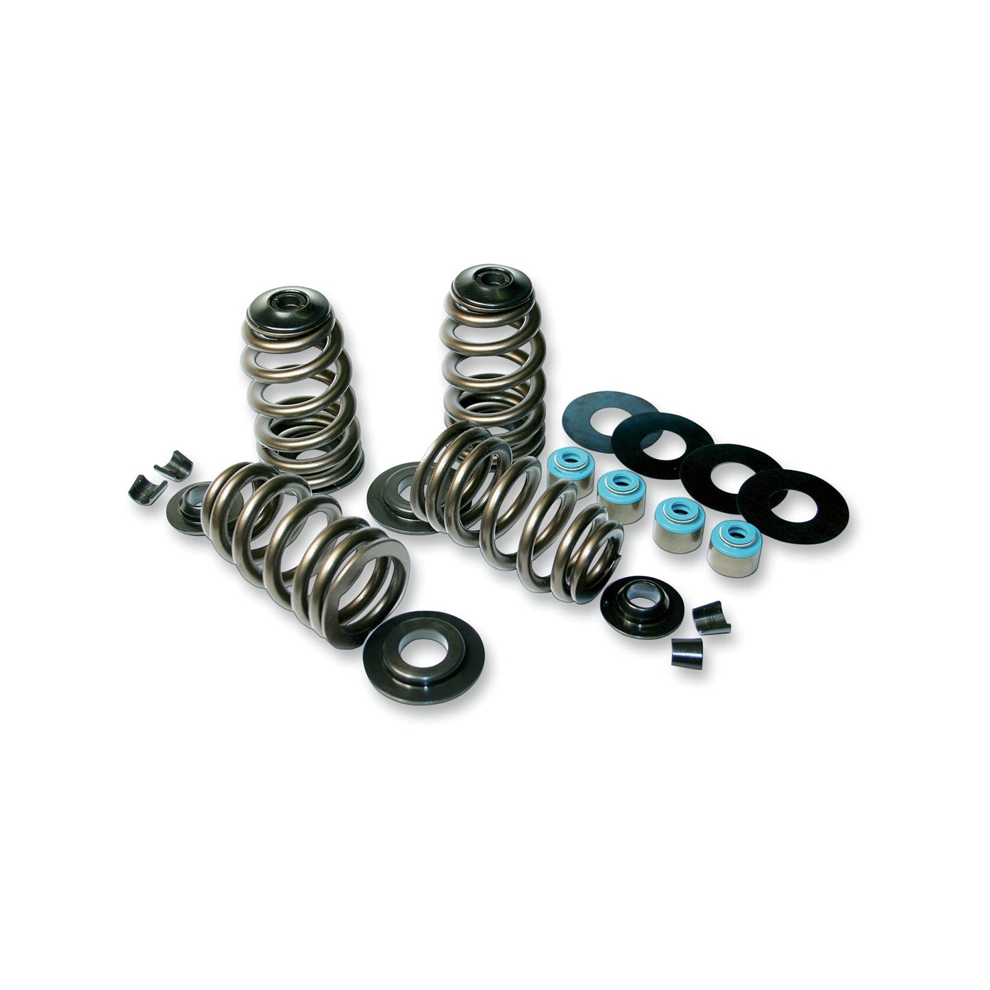 FEULING PARTS - VALVE SPRING KIT - STEEL RETAINERS - 5/16" VALVE STEM - EVO | TWIN CAM