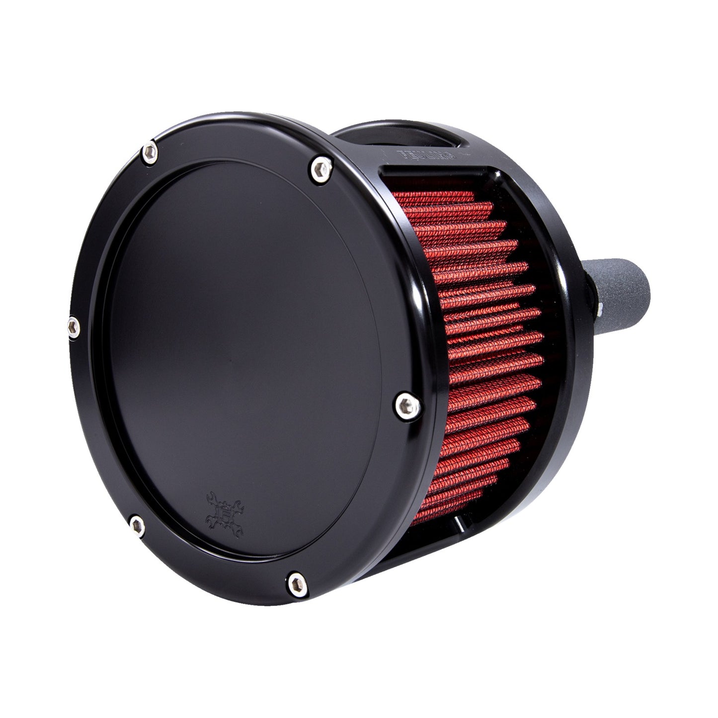 FEULING PARTS - BA RACE SERIES AIR CLEANER KIT - BLACK ANODIZED - RED FILTER