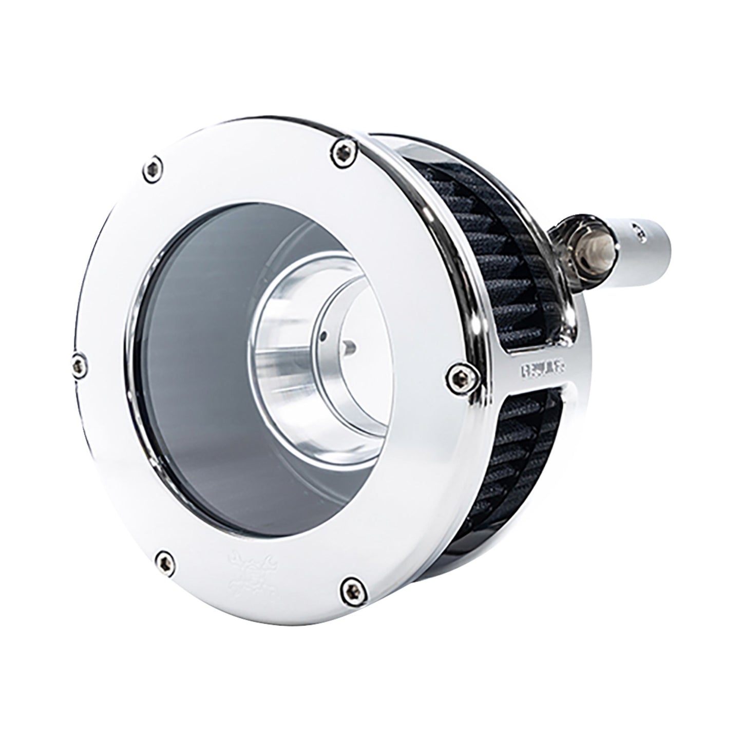 FEULING PARTS - BA AIR CLEANER KIT - CHROME/CLEAR WITH BLACK FILTER - TWIN CAM