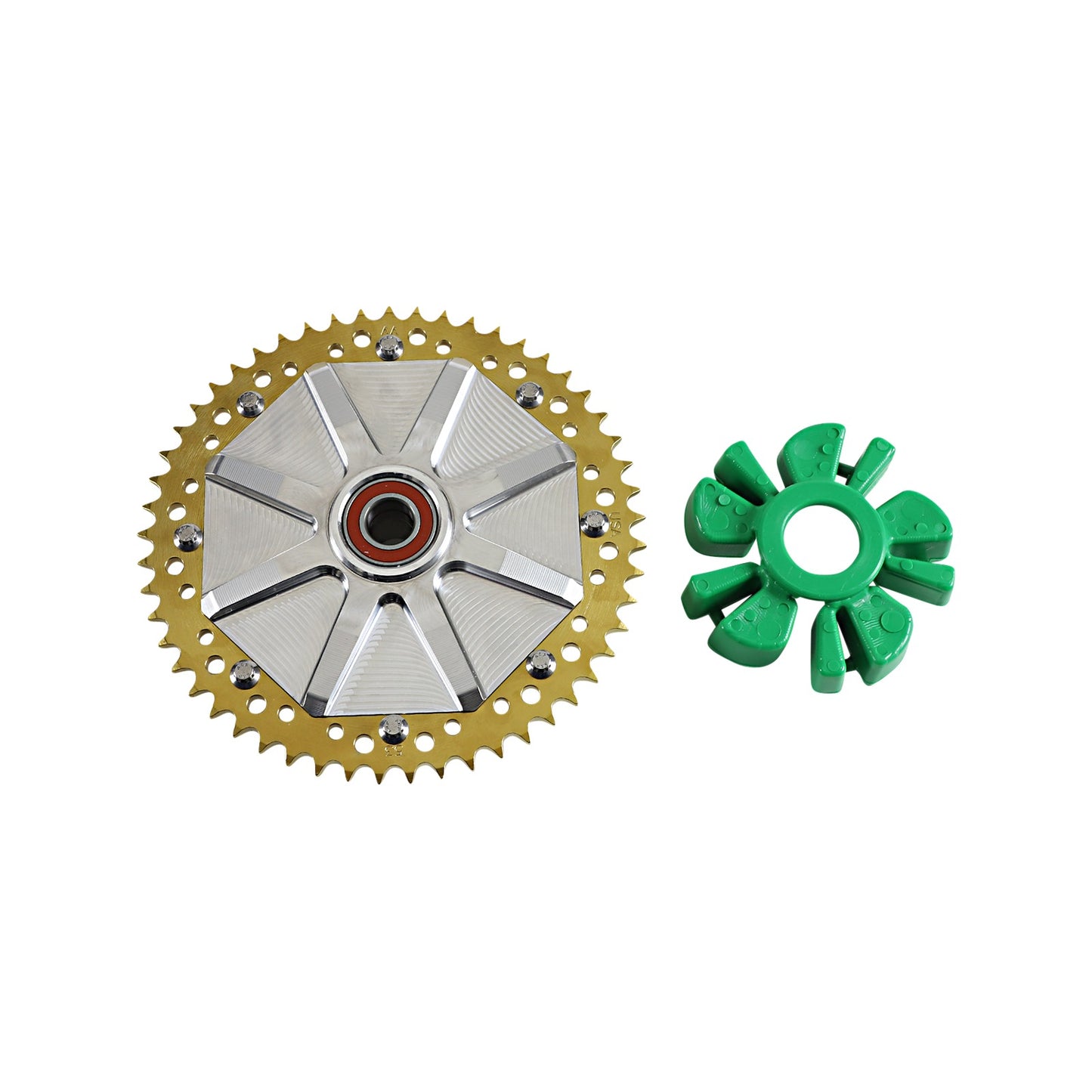 ALLOY ART - CUSH DRIVE SPROCKET - BLACK - 51 TOOTH