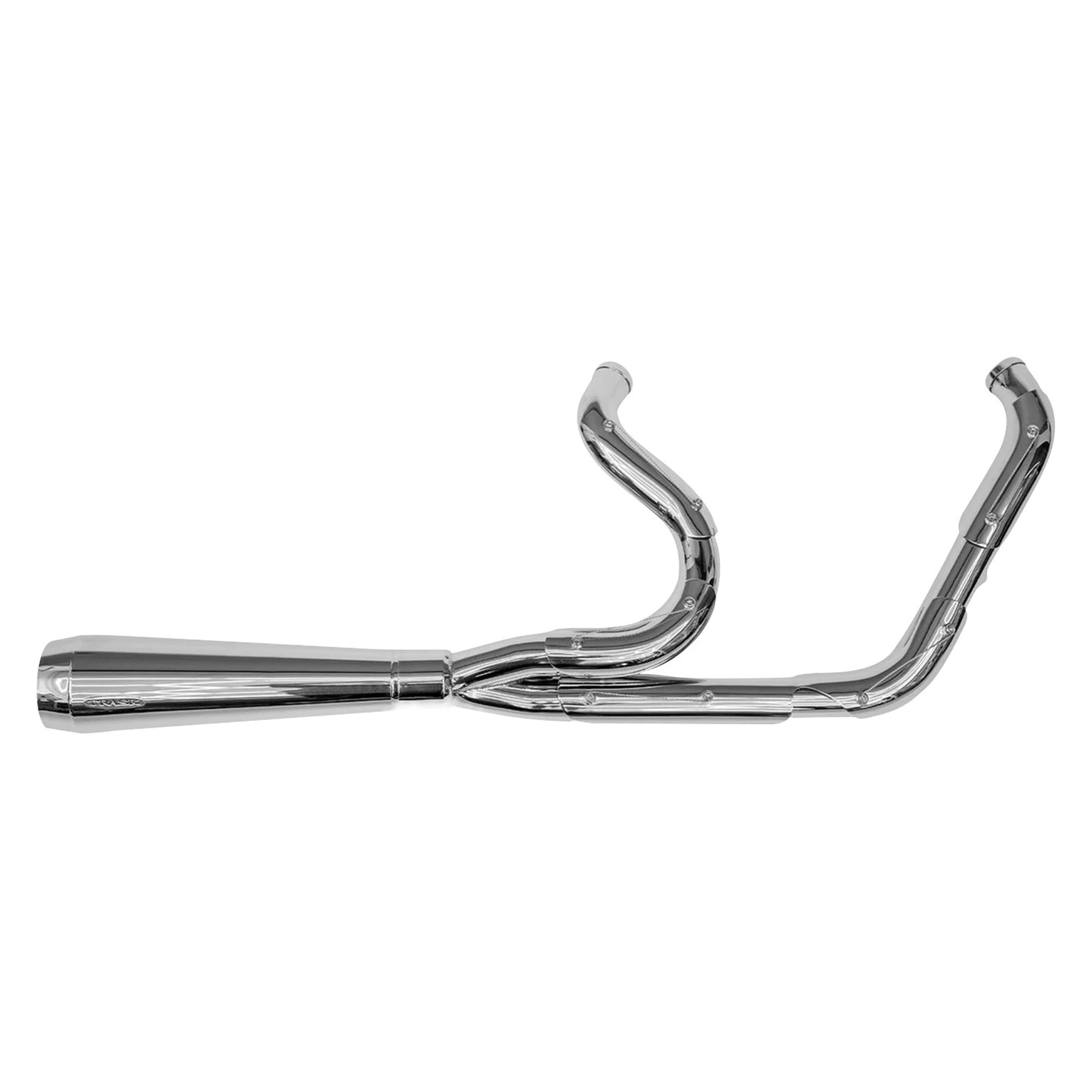 TRASK - 2-INTO-1 ASSAULT EXHAUST SYSTEM - FULL POLISHED