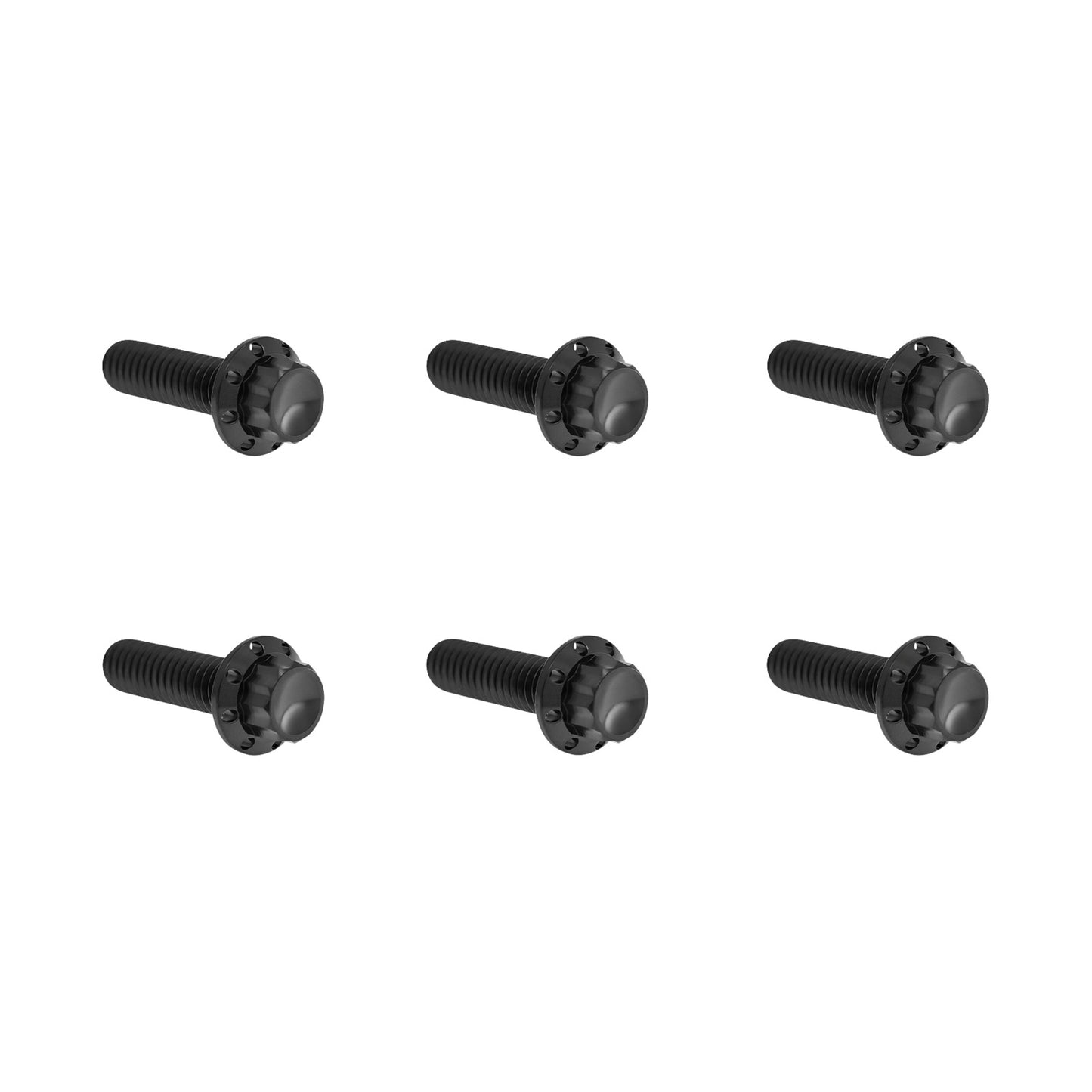 ARLEN NESS - BOLT KIT - TRANSMISSION TOP COVER - 12-POINT - TITANIUM - BLACK