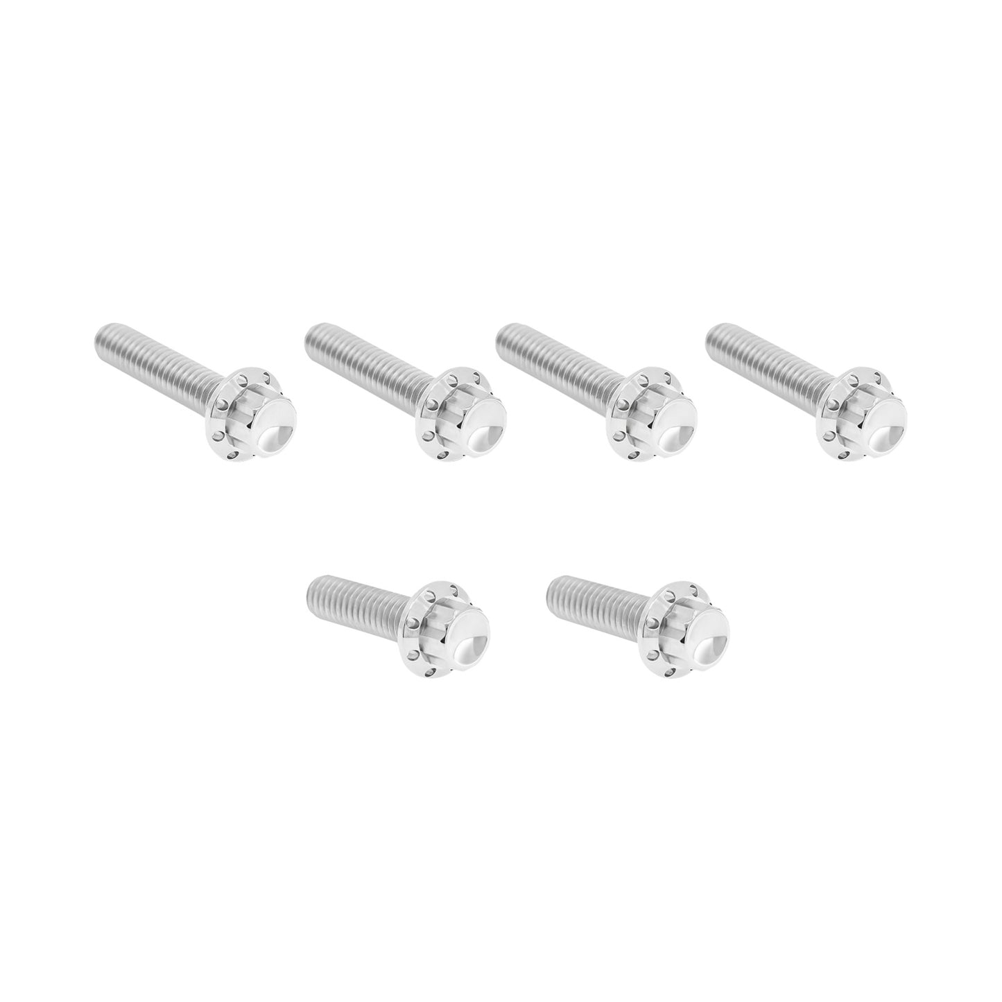 ARLEN NESS - BOLT KIT - CABLE CLUTCH - TITANIUM - 12-POINT - M8/TWIN CAM - POLISHED