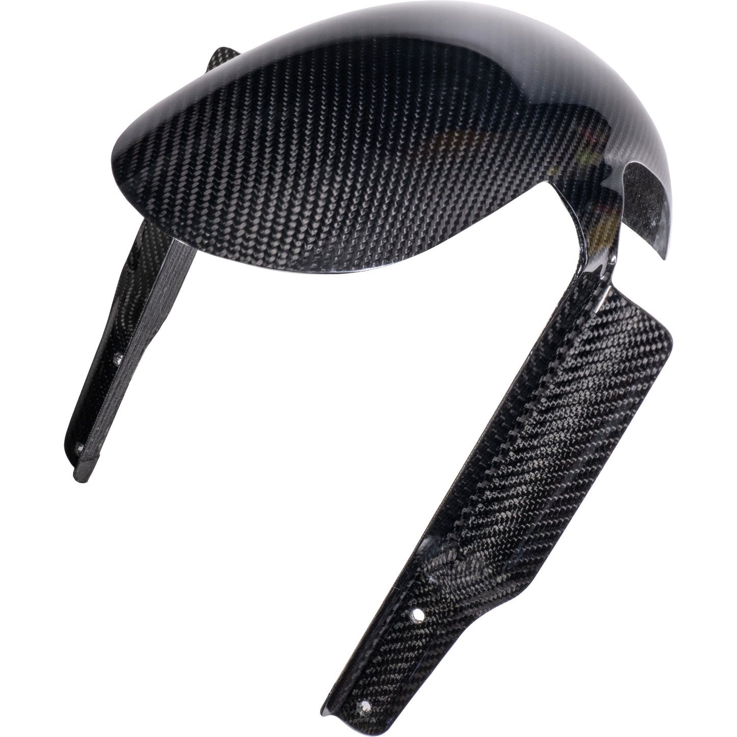 CARBON FIBER FRONT FENDER M8 SOFTAIL W/INVERTED FRNT END