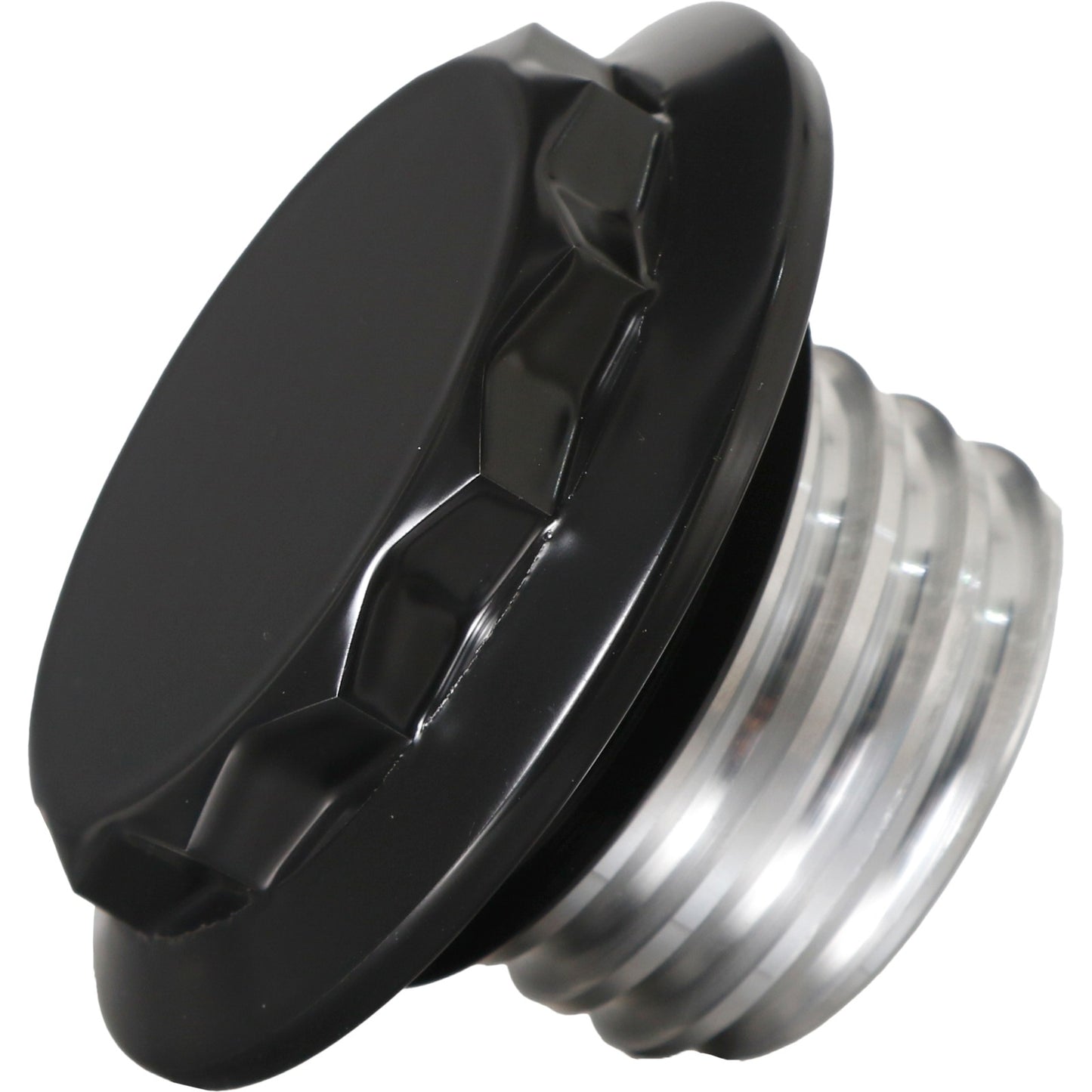 HOFMANN DESIGNS - H/D BILLET 12 POINT NON-VENTED BLACK FUEL CAP
