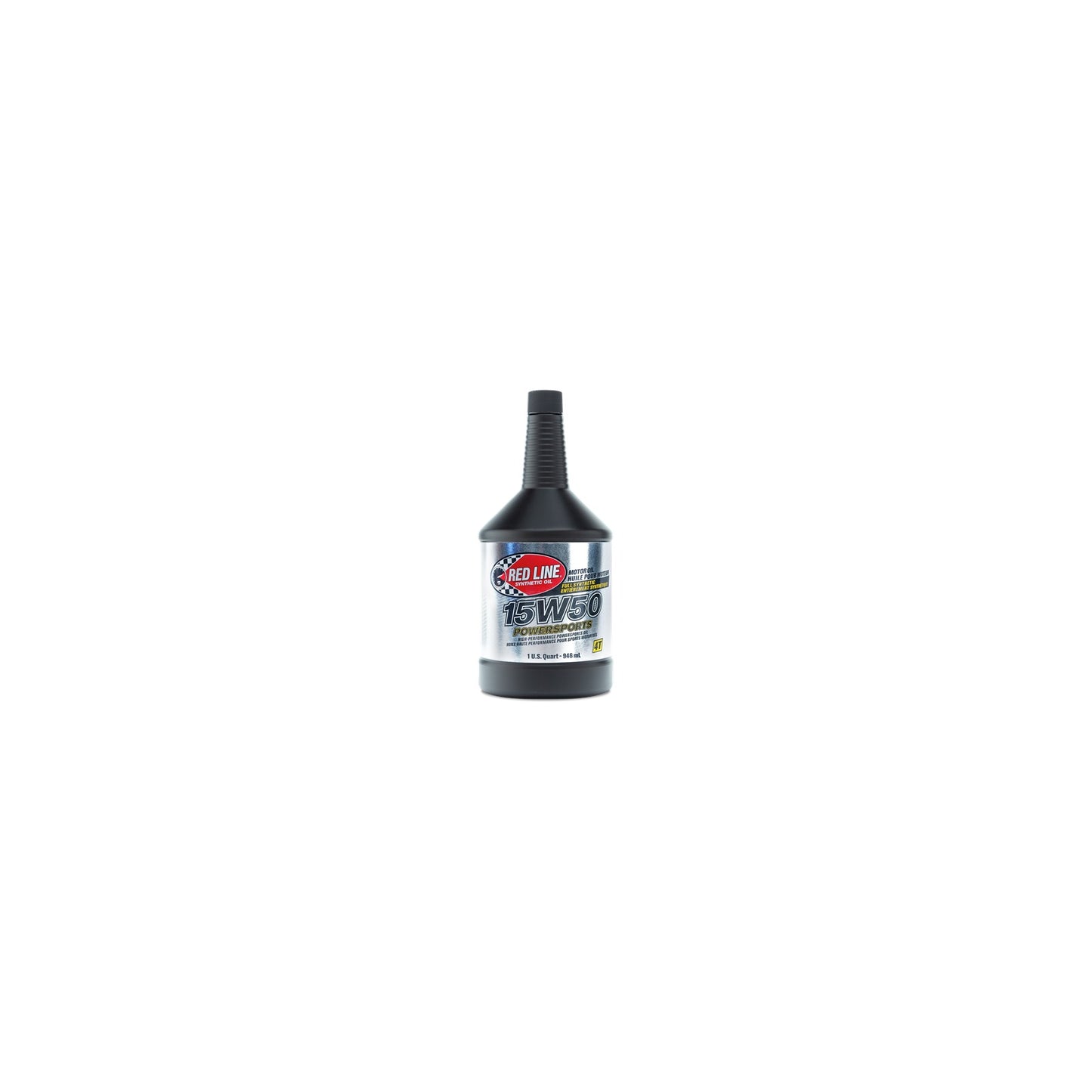 RED LINE - ENGINE OIL - POWERSPORTS 4T 15W50 1 QT (12/CASE SOLD EA)