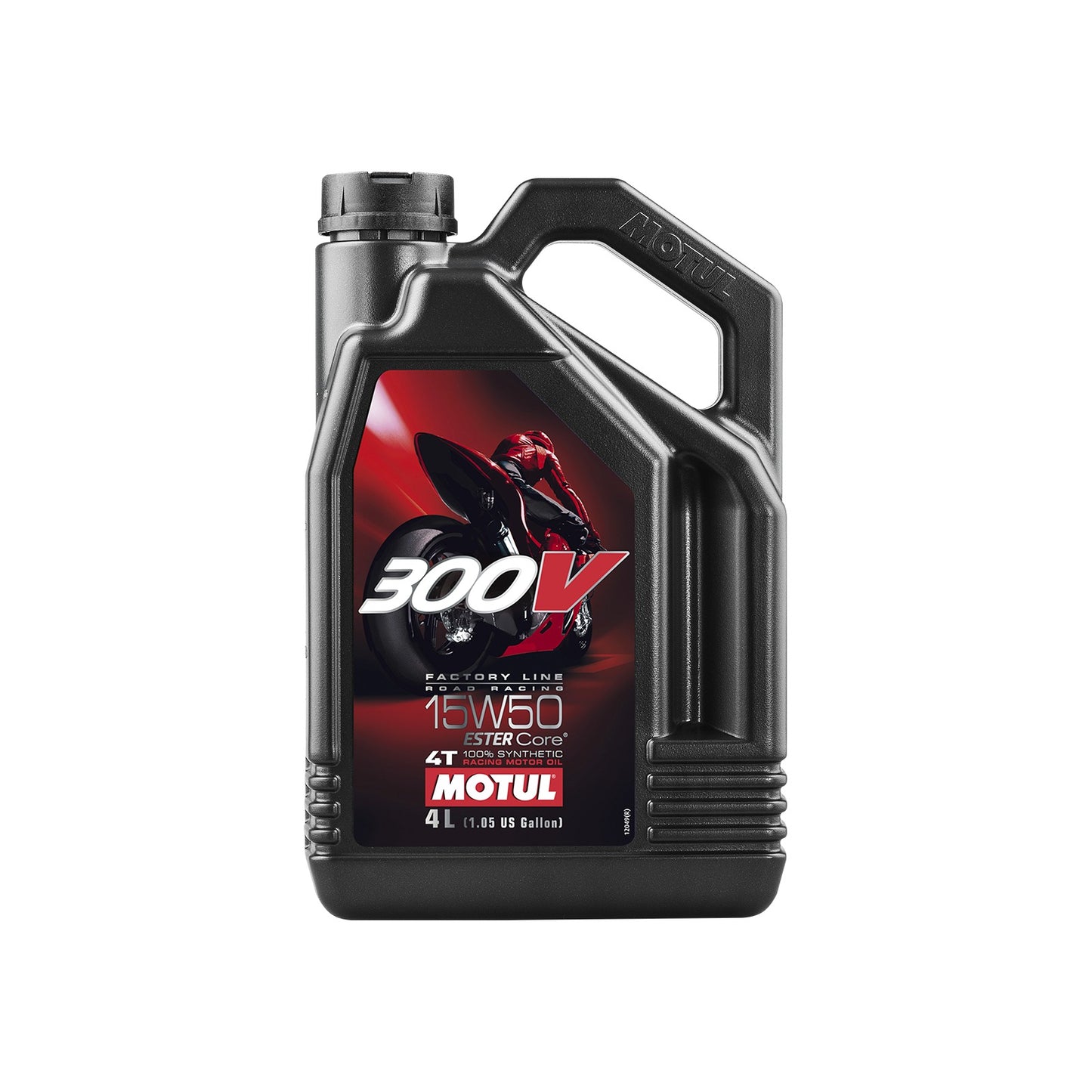 MOTUL - 300V COMPETITION SYNTHETIC OIL 4T 15W50 4-1L