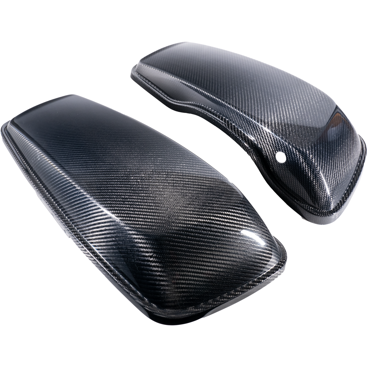 HOFMANN DESIGNS - CARBON FIBER SADDLEBAG LIDS FLH/FLT 14-23