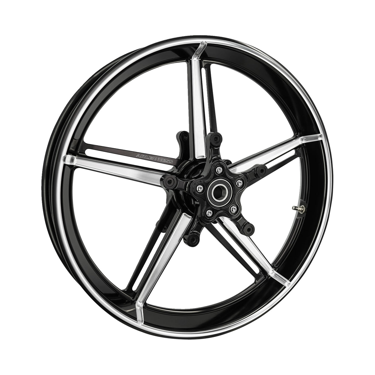 ARLEN NESS - WHEEL WITH HUB/ADAPTER - FACTORY 24 - FRONT - BLACK/CONTRAST CUT - 19X3.25