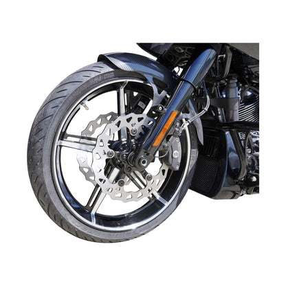 ARLEN NESS - WHEEL WITH HUB/ADAPTER - FACTORY 24 - FRONT - BLACK/CONTRAST CUT - 21X3.5