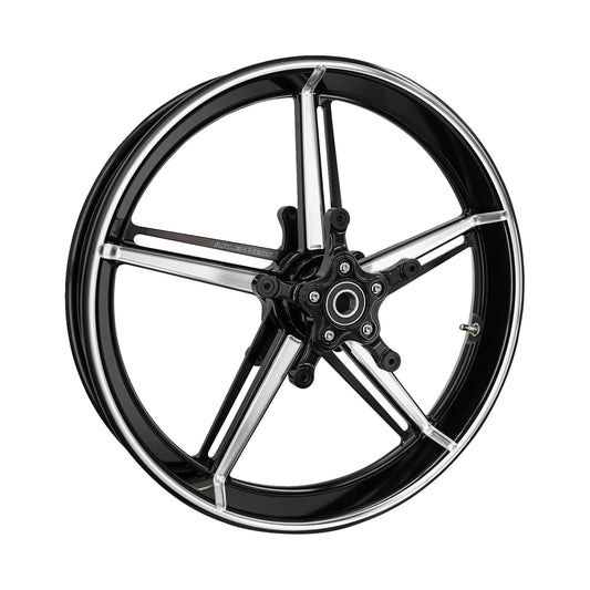 ARLEN NESS - WHEEL WITH HUB/ADAPTER - FACTORY 24 - FRONT - BLACK/CONTRAST CUT - 21X3.5