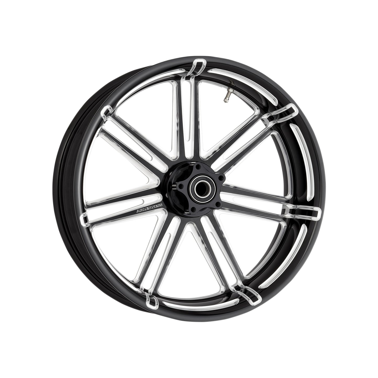 ARLEN NESS - WHEEL - 7-VALVE - REAR - SINGLE DISC/WITH ABS - BLACK - 18X5.5