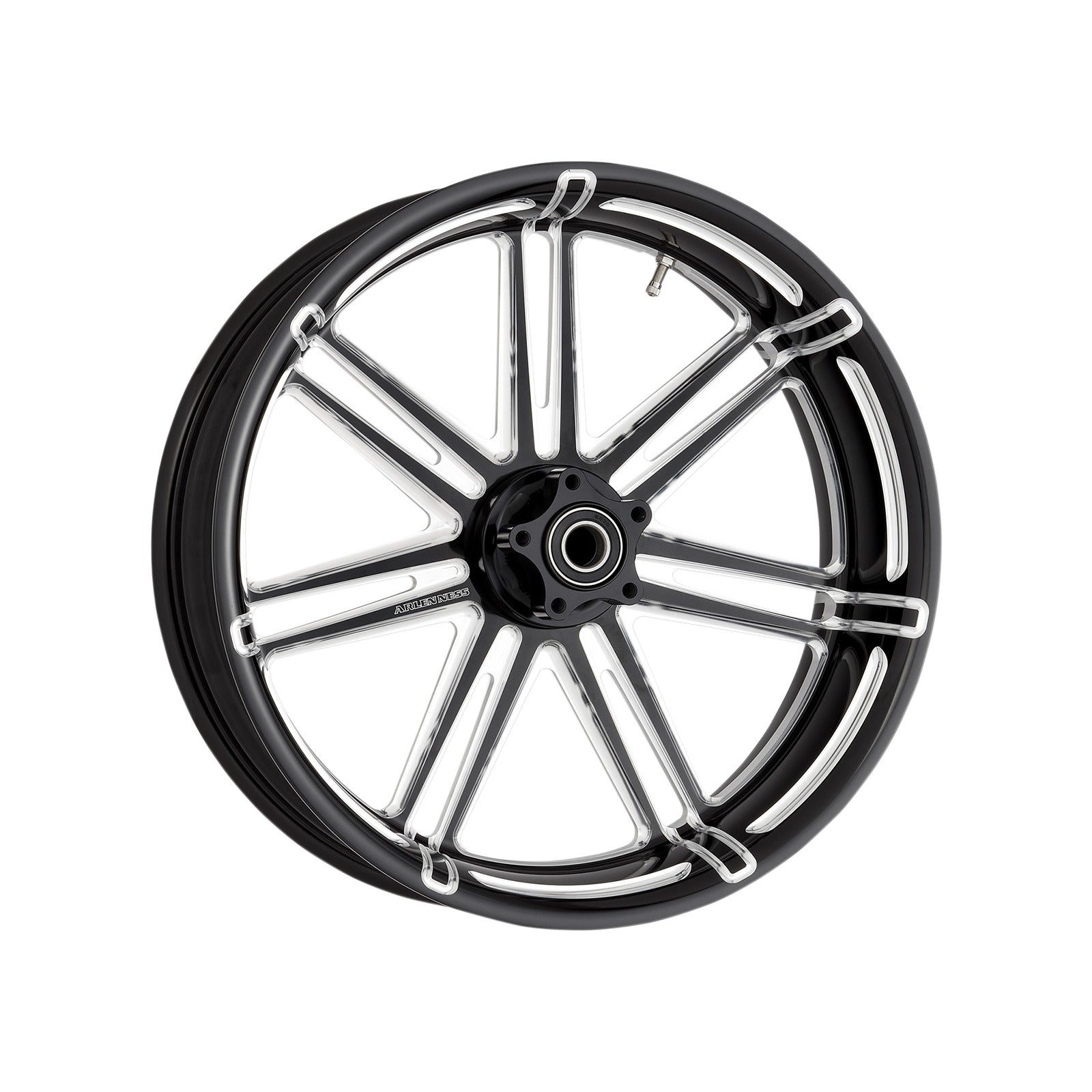 ARLEN NESS - WHEEL - 7-VALVE - REAR - SINGLE DISC/WITH ABS - BLACK - 18X5.5