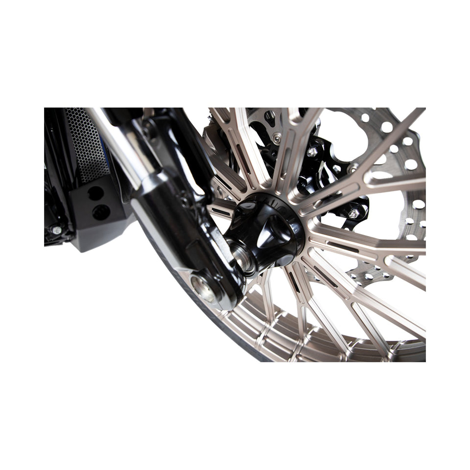 ARLEN NESS - HUB - CARTRIDGE - FRONT/SINGLE DISC - BLACK - '08-'25 TOURING/TRIKE