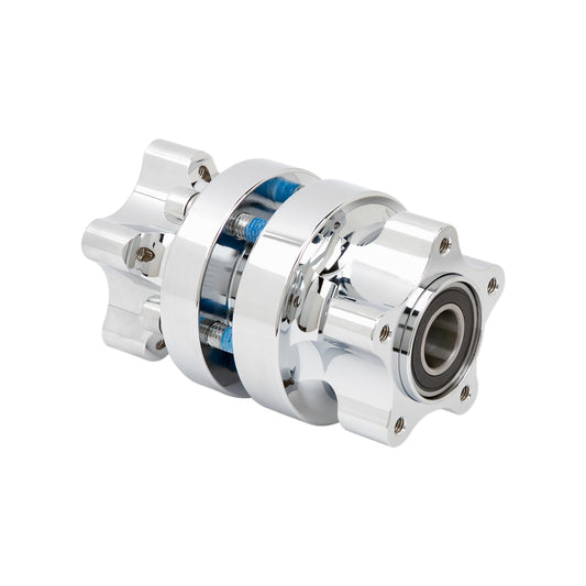 ARLEN NESS - HUB - CARTRIDGE - FRONT/DUAL DISC - CHROME - FAT BOB