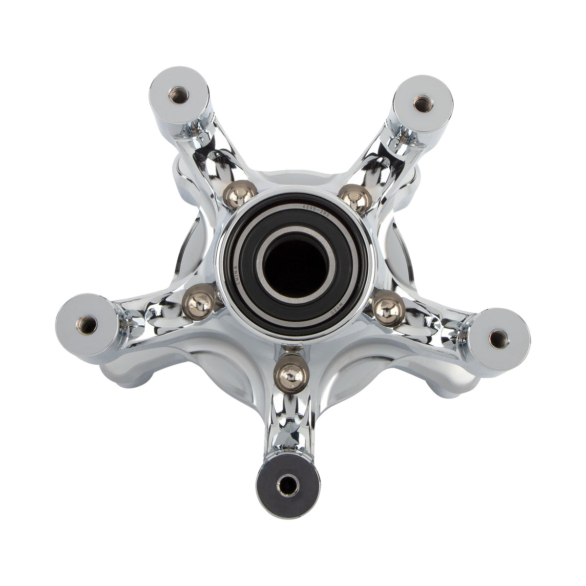 ARLEN NESS - SPIDER HUB - DUAL DISC - FRONT - CHROME