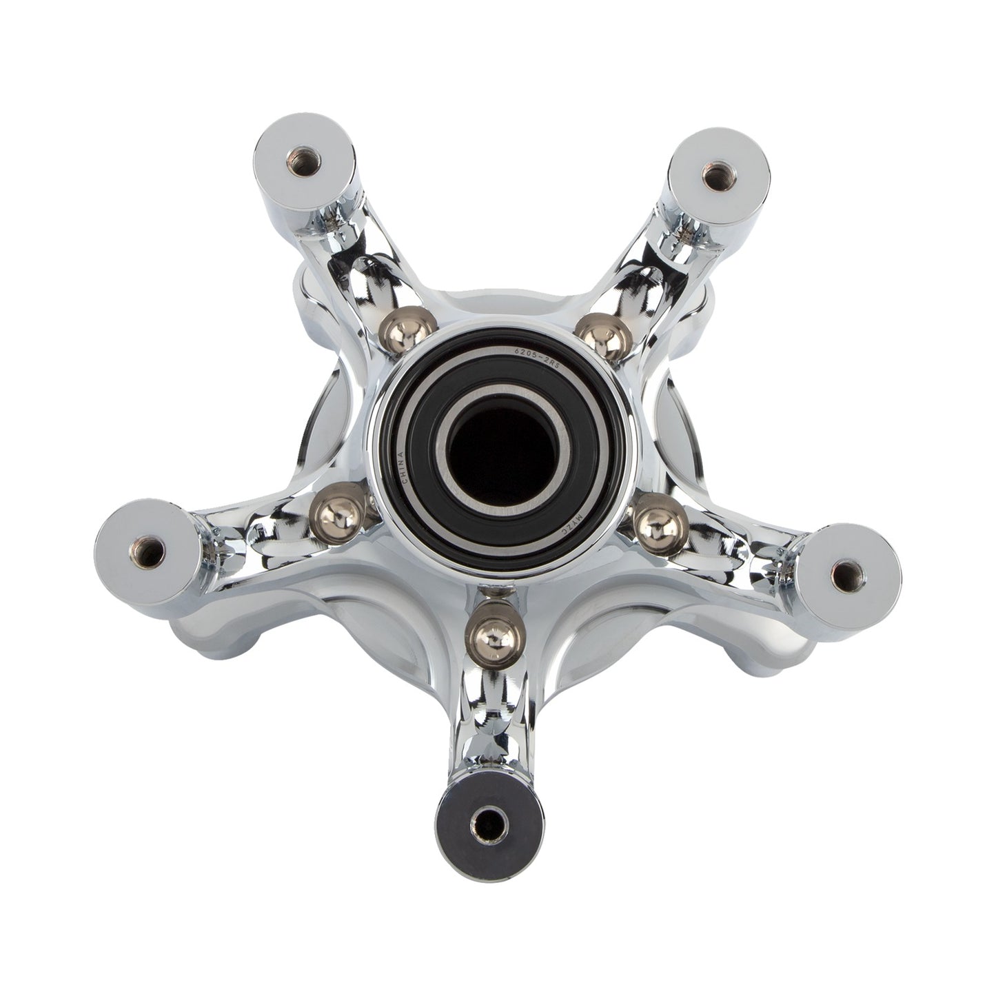 ARLEN NESS - SPIDER HUB - DUAL DISC - FRONT - CHROME