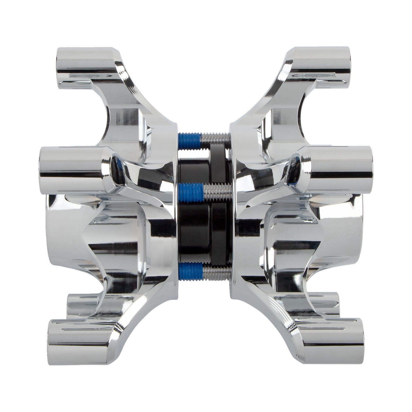 ARLEN NESS - SPIDER HUB - DUAL DISC - FRONT - CHROME