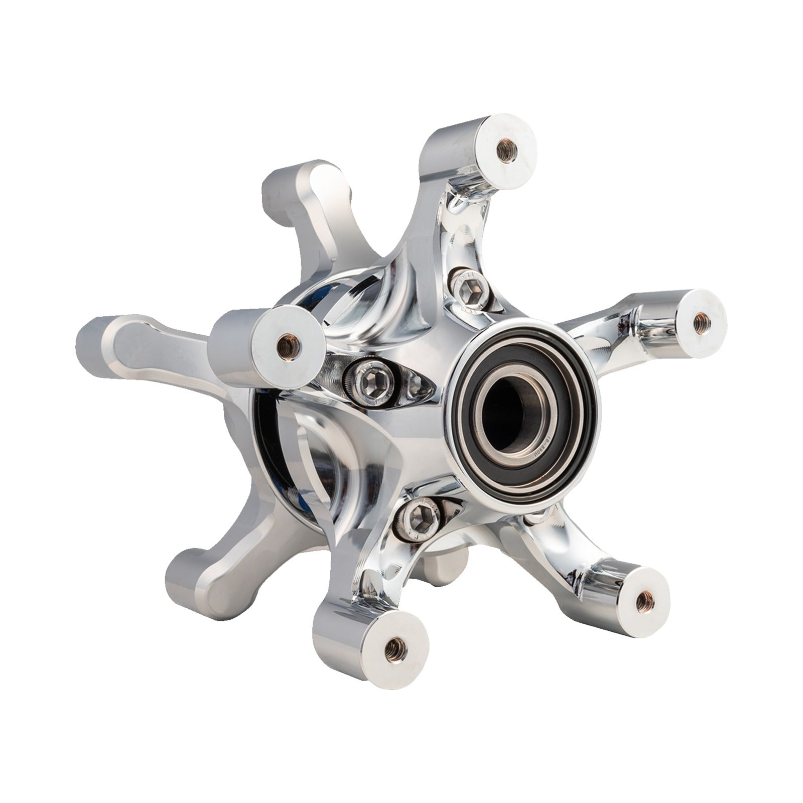 ARLEN NESS - SPIDER HUB - DUAL DISC - FRONT - CHROME