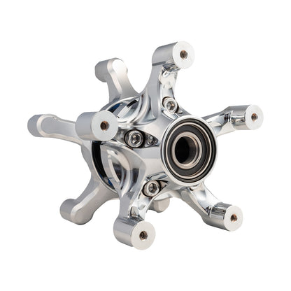 ARLEN NESS - SPIDER HUB - DUAL DISC - FRONT - CHROME