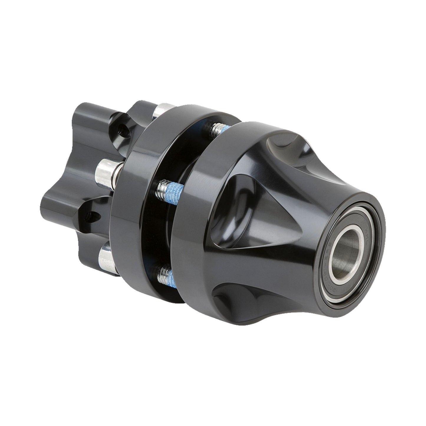 ARLEN NESS - HUB - CARTRIDGE - FRONT/SINGLE DISC - BLACK - SOFTAIL STANDARD/STREET BOB