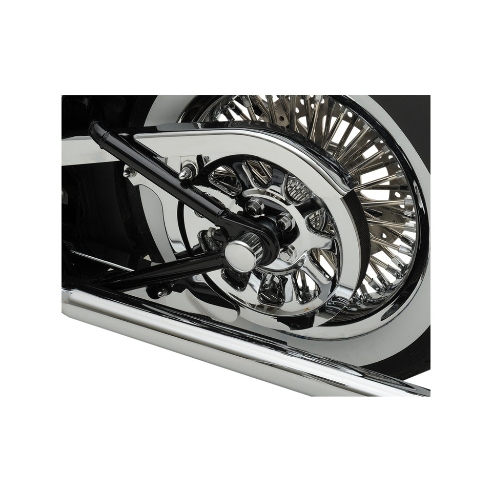 DRAG SPECIALTIES - AXLE CAPS - CHROME - REAR - PAIR