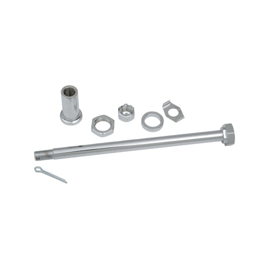 DRAG SPECIALTIES - AXLE KIT - REAR - CHROME - '67-'72 ELECTRA GLIDE