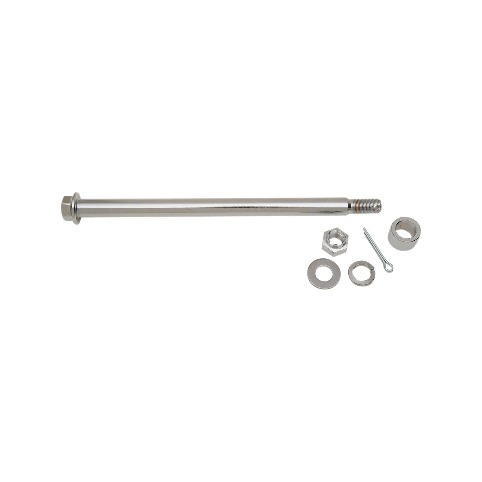 DRAG SPECIALTIES - AXLE KIT - REAR - CHROME - '73-'84 HARLEY-DAVIDSON