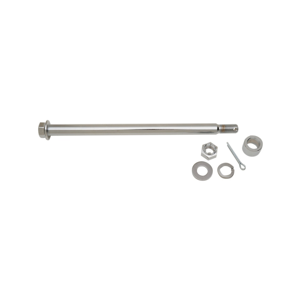 DRAG SPECIALTIES - AXLE KIT - REAR - CHROME - '73-'84 HARLEY-DAVIDSON