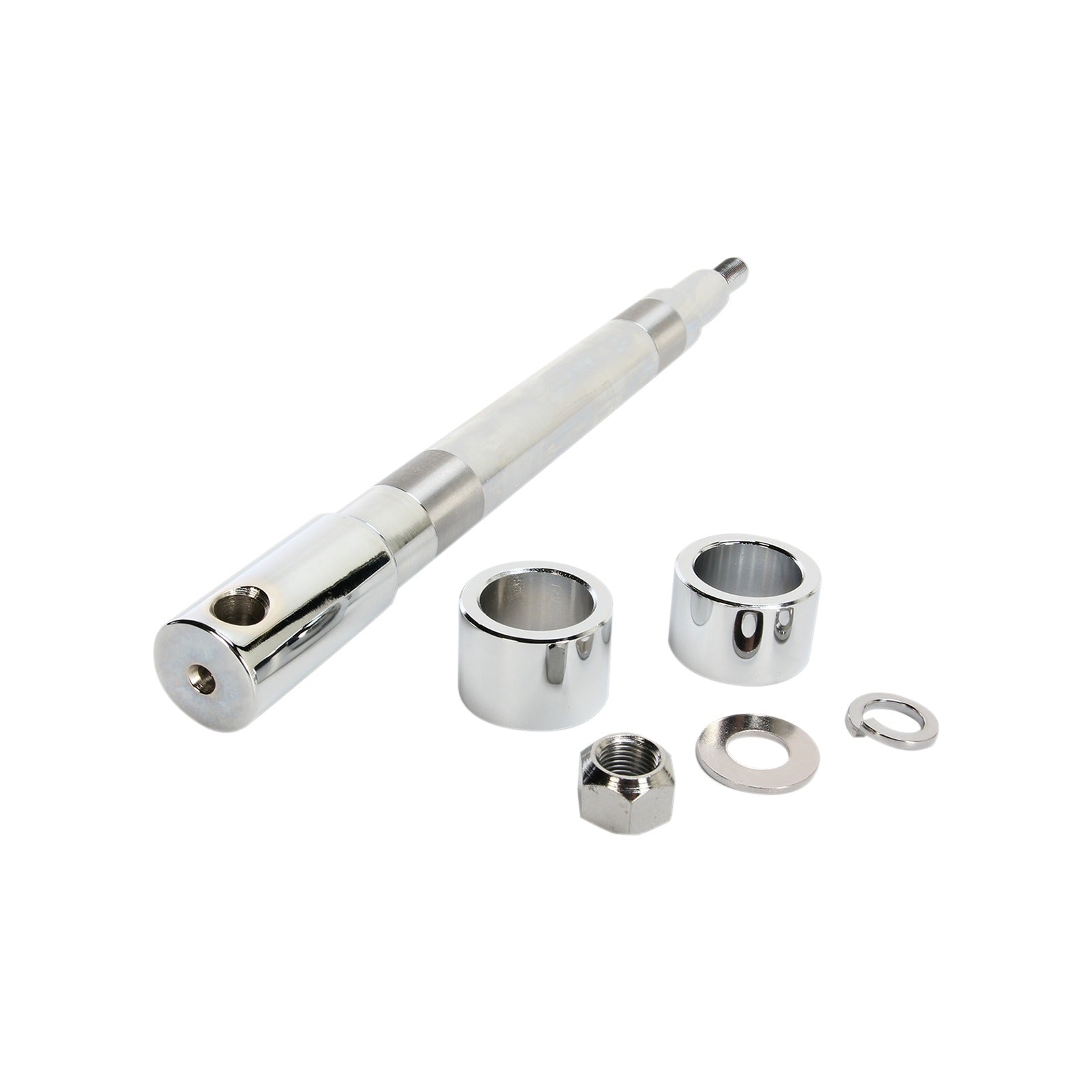 DRAG SPECIALTIES - AXLE KIT - FRONT - CHROME - '00-'07 TOURING