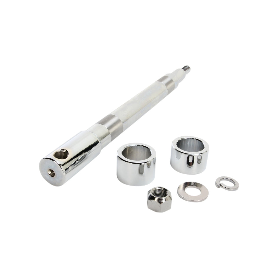 DRAG SPECIALTIES - AXLE KIT - FRONT - CHROME - '00-'07 TOURING