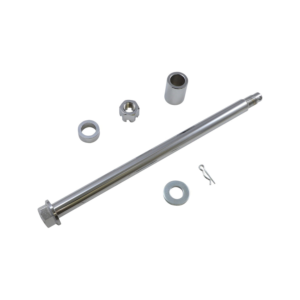 DRAG SPECIALTIES - AXLE KIT - REAR - CHROME - '00-'01 TOURING