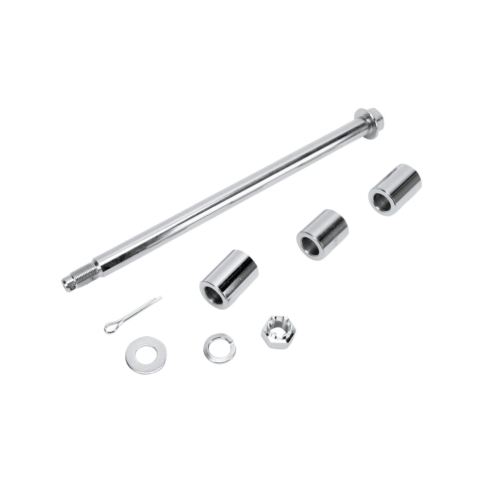 DRAG SPECIALTIES - AXLE KIT - REAR - CHROME - '08 TOURING