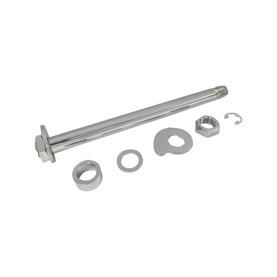 DRAG SPECIALTIES - AXLE KIT - REAR - CHROME - '08 TOURING