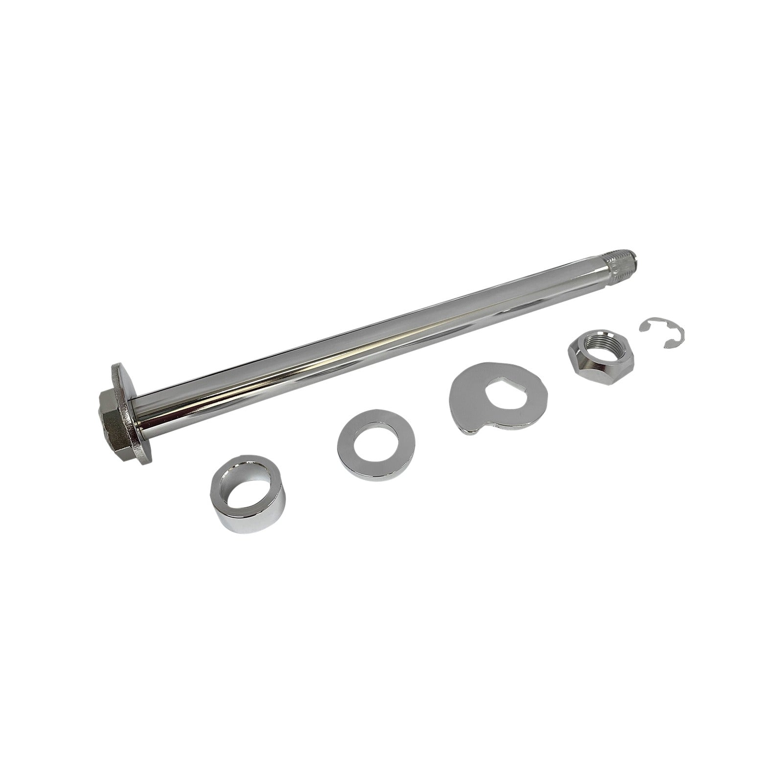 DRAG SPECIALTIES - AXLE KIT - REAR - CHROME - '09-'13 TOURING