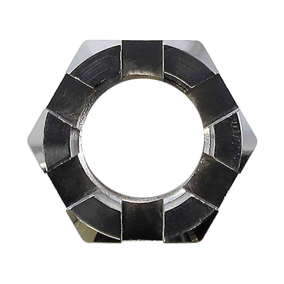 DRAG SPECIALTIES - AXLE NUT - REAR - CHROME - 1/2"-20 THREAD