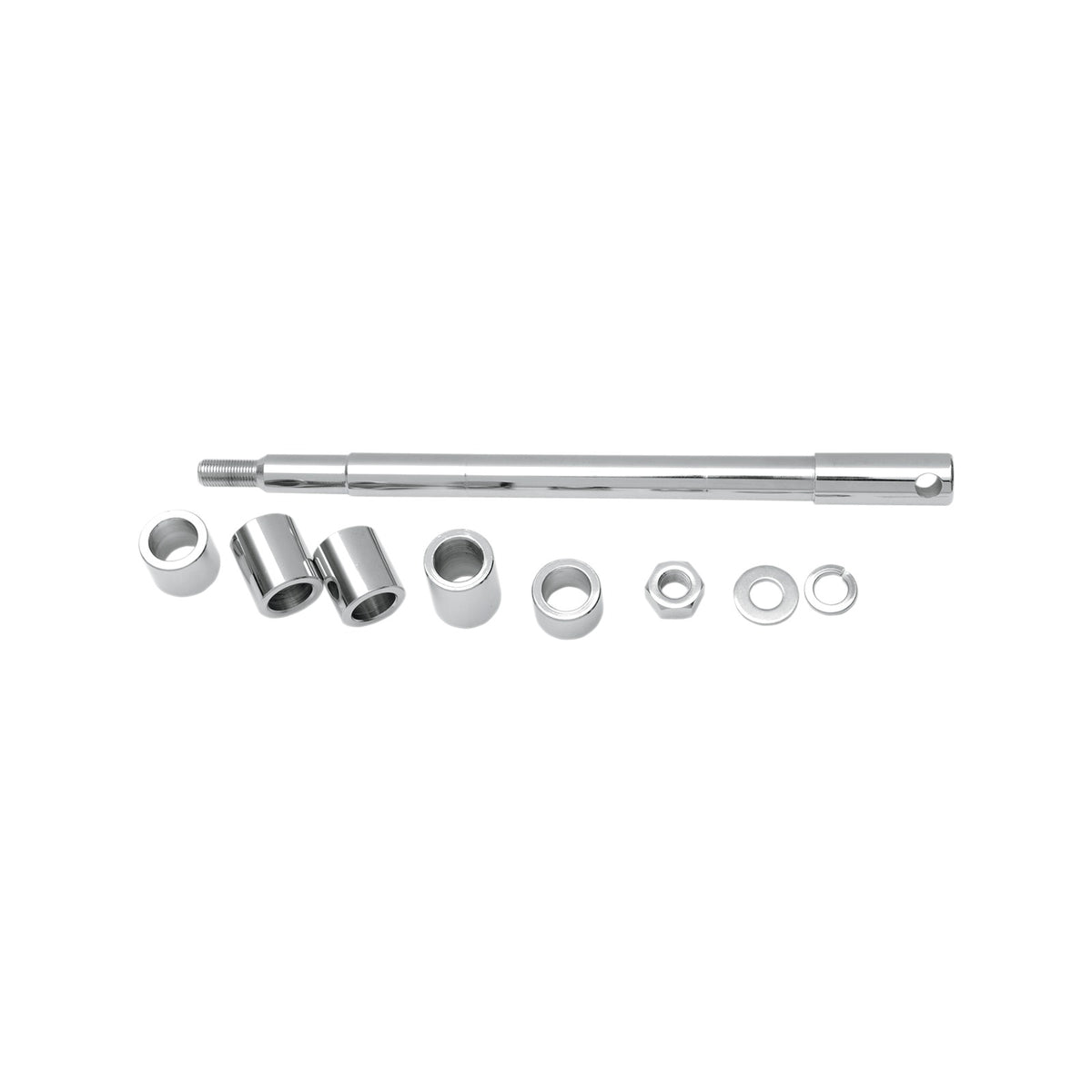 DRAG SPECIALTIES - AXLE KIT - FRONT - CHROME - '18-'26 SOFTAIL