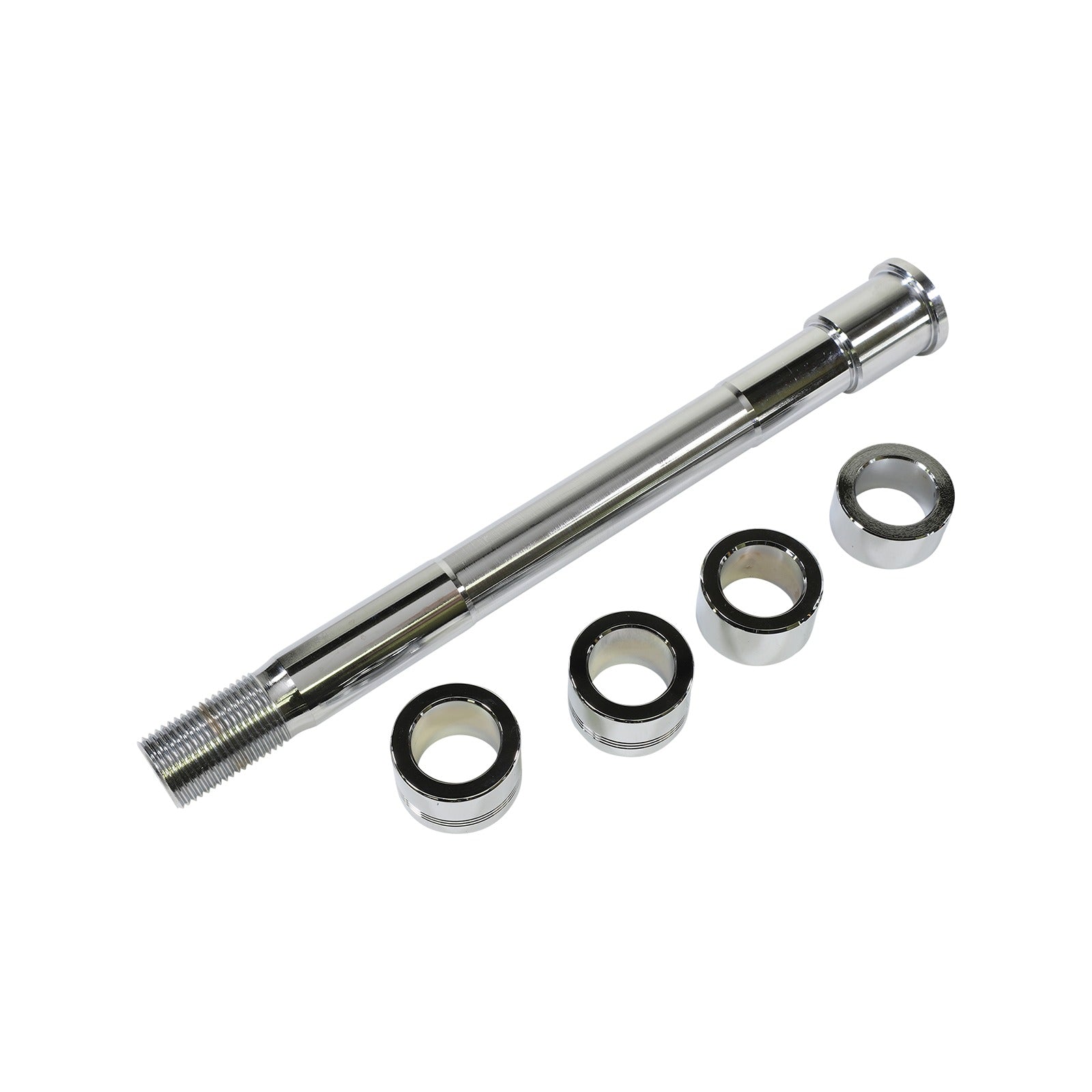 DRAG SPECIALTIES - AXLE KIT - FRONT - CHROME - '18-'26 SOFTAIL