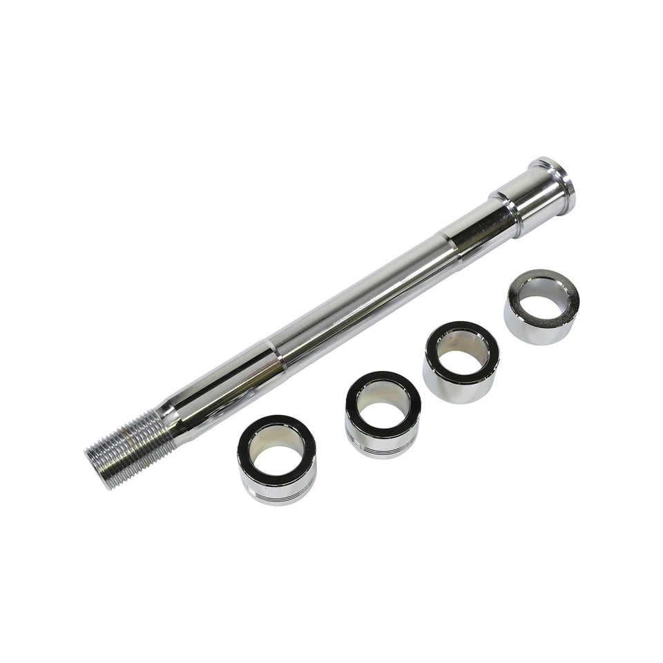DRAG SPECIALTIES - AXLE KIT - FRONT - CHROME - '18-'26 SOFTAIL