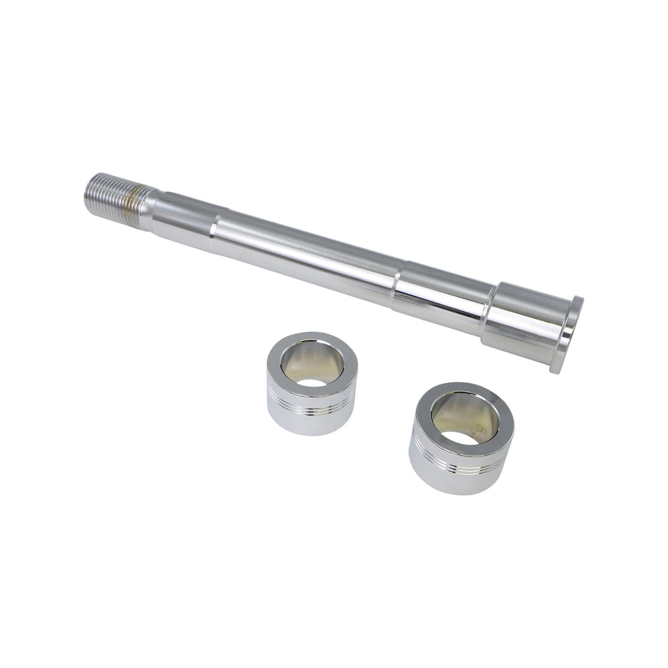 DRAG SPECIALTIES - AXLE KIT - FRONT - CHROME - '18-'25 LOW RIDER/STREET BOB