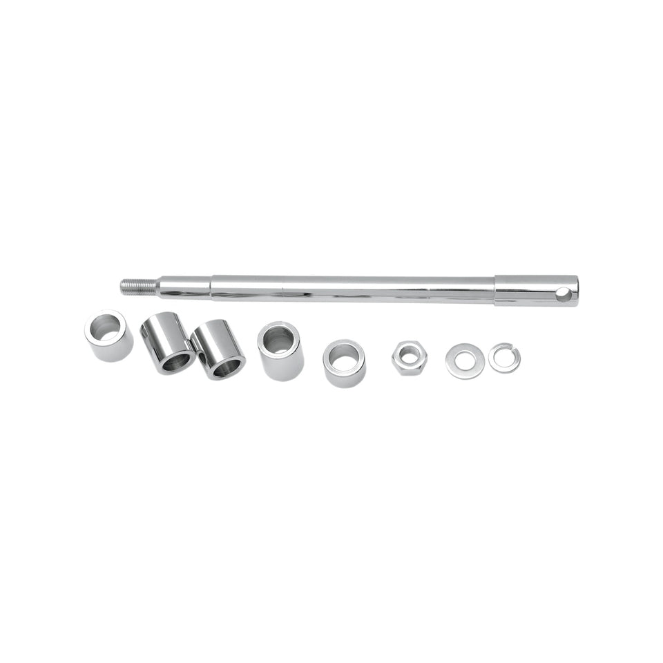 DRAG SPECIALTIES - AXLE KIT - FRONT - CHROME - '04-'05 DYNA