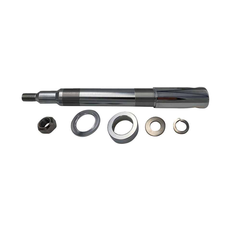 DRAG SPECIALTIES - AXLE KIT - FRONT - CHROME - '04-'05 DYNA