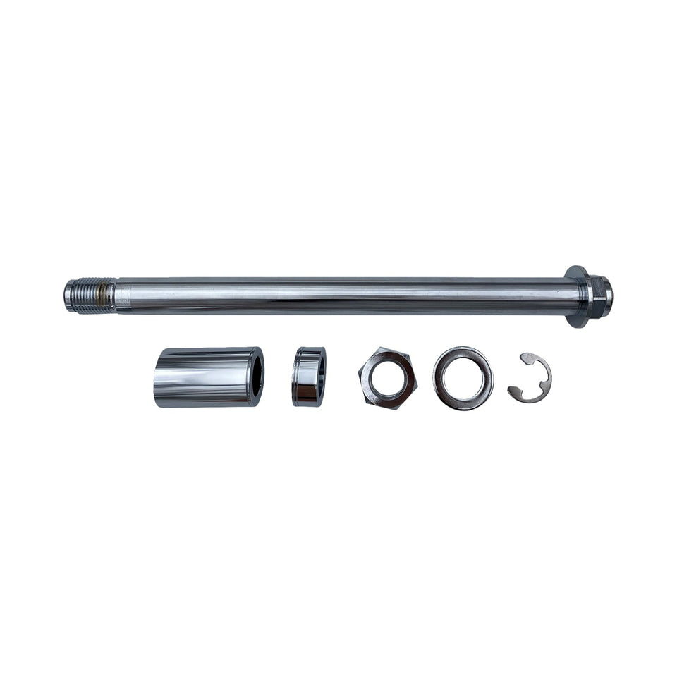 DRAG SPECIALTIES - AXLE KIT - REAR - CHROME - '18-'26 SOFTAIL