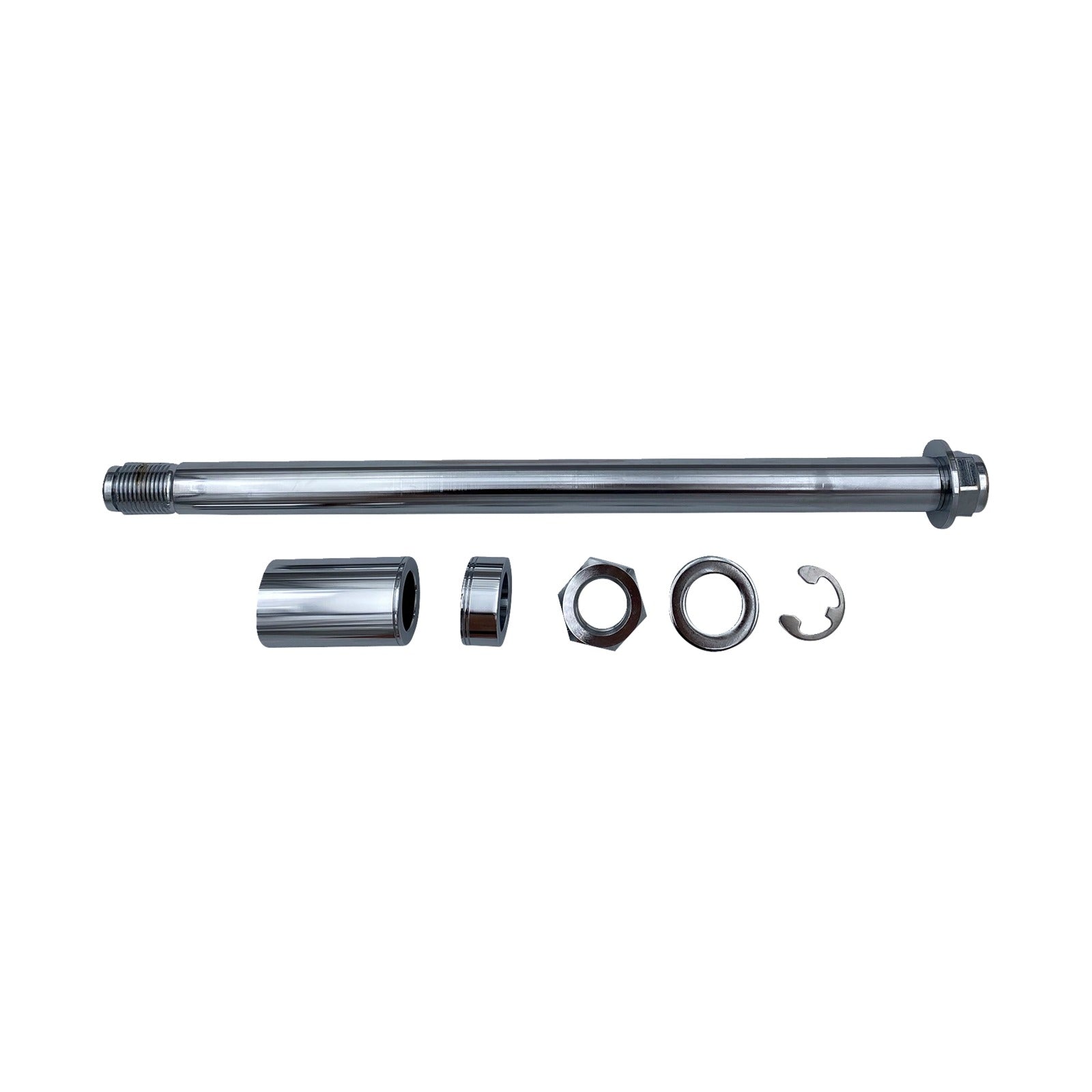 DRAG SPECIALTIES - AXLE KIT - REAR - CHROME - '18-'26 BREAKOUT/FAT BOY