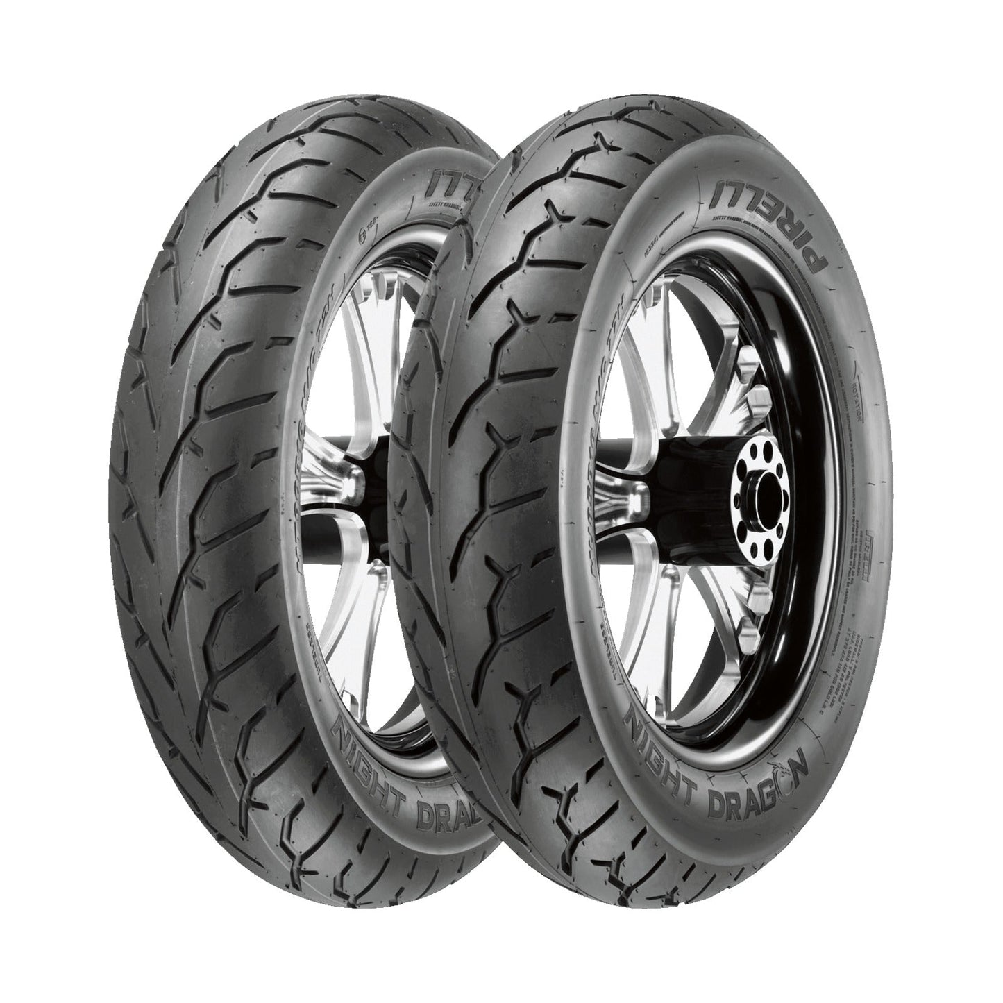 PIRELLI - PIRELLI - TIRE - NIGHT DRAGON(TM) - FRONT - 90/90-21 - 54H BLACKWALL FRONT TIRE